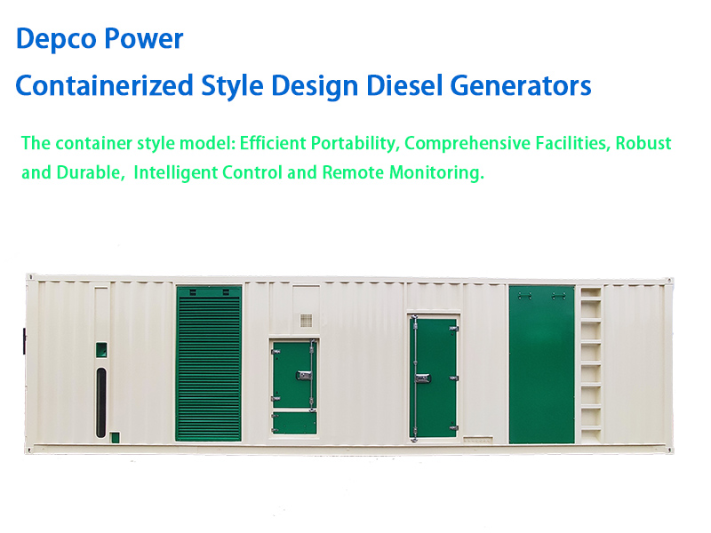 Containerized Diesel Generators